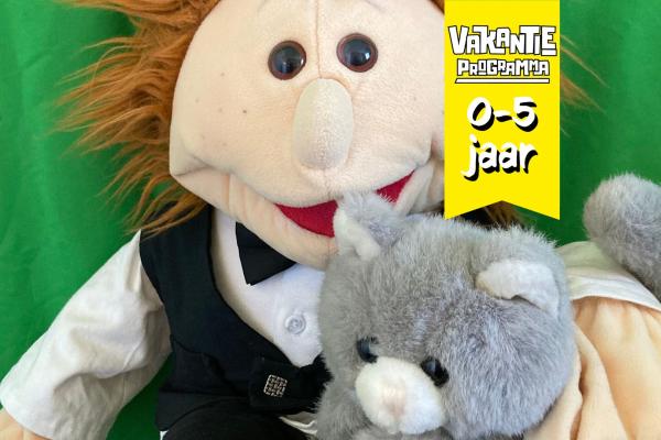 Jip de Handpop en Grijsje de kat