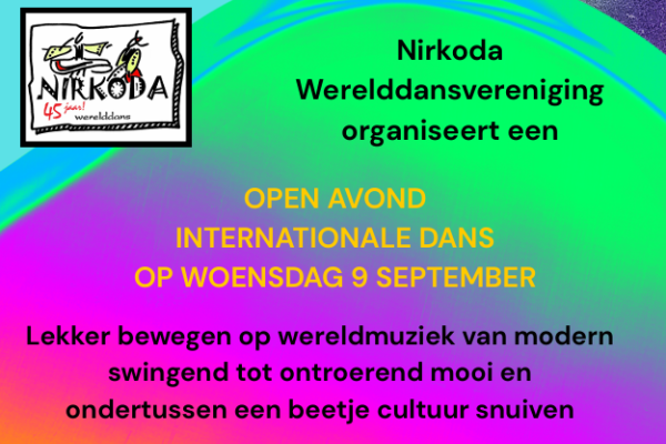 NIRKODA OPEN AVOND