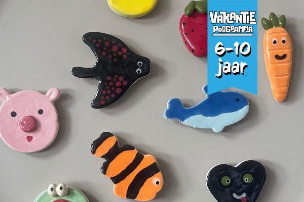 Koelkastmagneetjes kleien