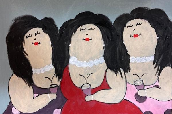 Dikke Dames Schilderen 