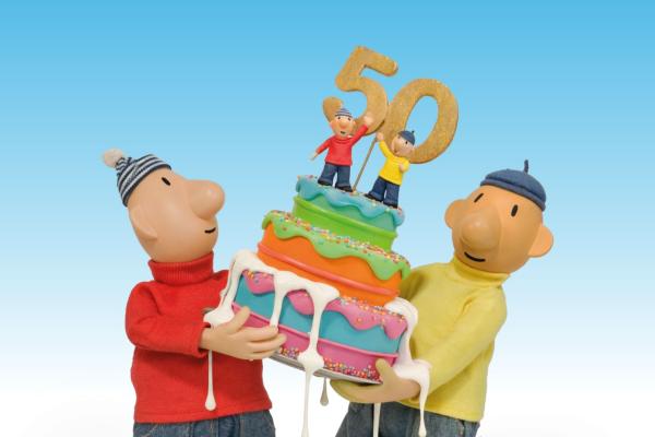 Buurman en Buurman bouwen een feestje (4+) - Polle Vrienden en Max Laros