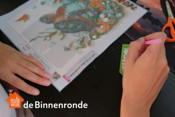 Binnenronde: Diamond Painting kaarten maken