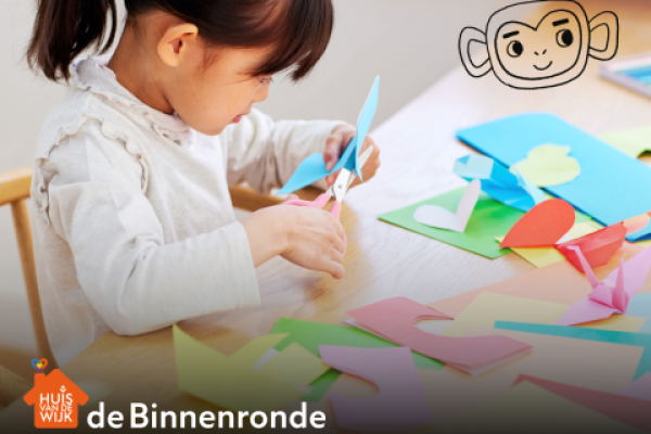 Binnenronde: Kleine Aap knutseltafel en speurtocht