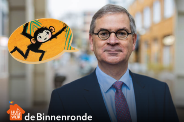 Binnenronde: Voorleeshalfuurtje met wethouder Verloop