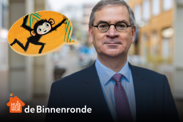 Binnenronde: Voorleeshalfuurtje met wethouder Verloop
