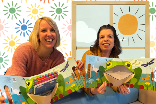 BoekStart op zomertour: Kinderboerderij Dragonder