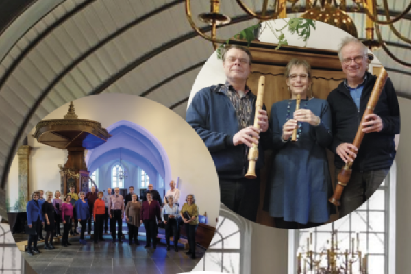 Kleinkoor Rhenen & Blokfluittrio “Trium Vocum Rhenensis”