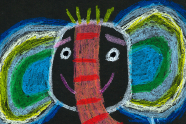 DIY Knutseltafel: Teken een luisterolifant