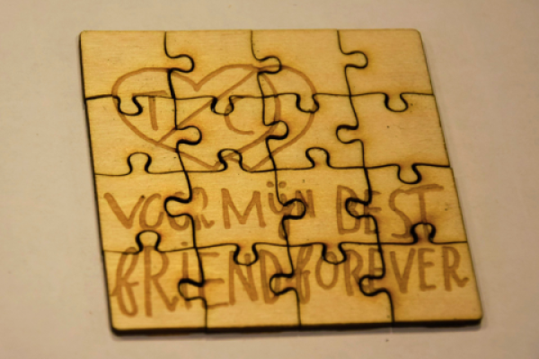 FabLab workshop: Puzzeltje