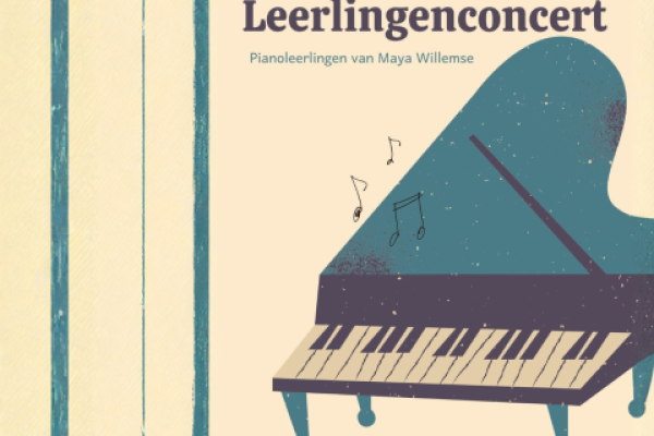 Leerlingenconcert pianolespraktijk Maya Willemse