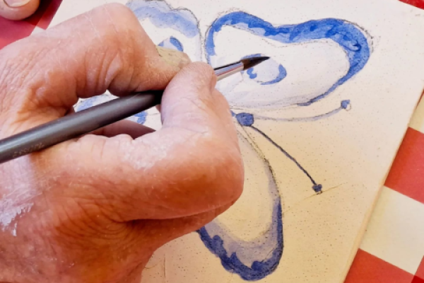 Schilderworkshop: Delfts Blauw op keramiek