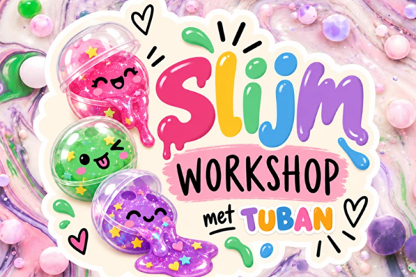 Kinderworkshop 'maak je eigen slijm' met Tuban