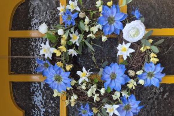 Voorjaarsworkshop lentekrans