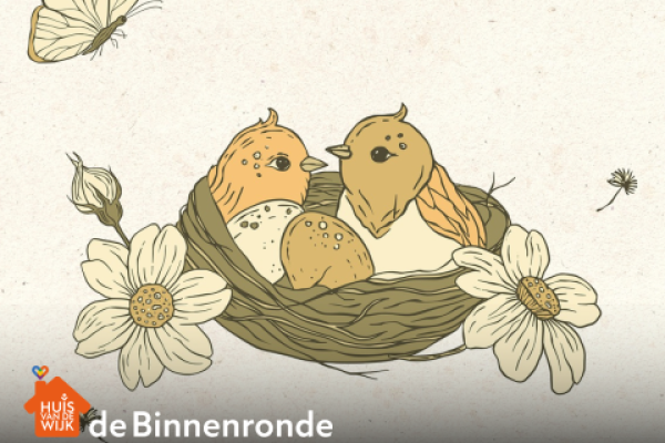 Binnenronde: Vogelnestje knutselen