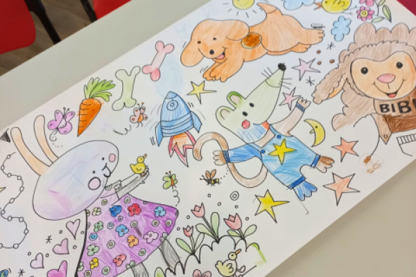 De langste Kinderboekendag-kleurplaat!