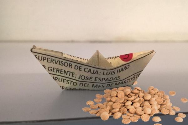 Binnenronde: Pepernotenbootje knutselen