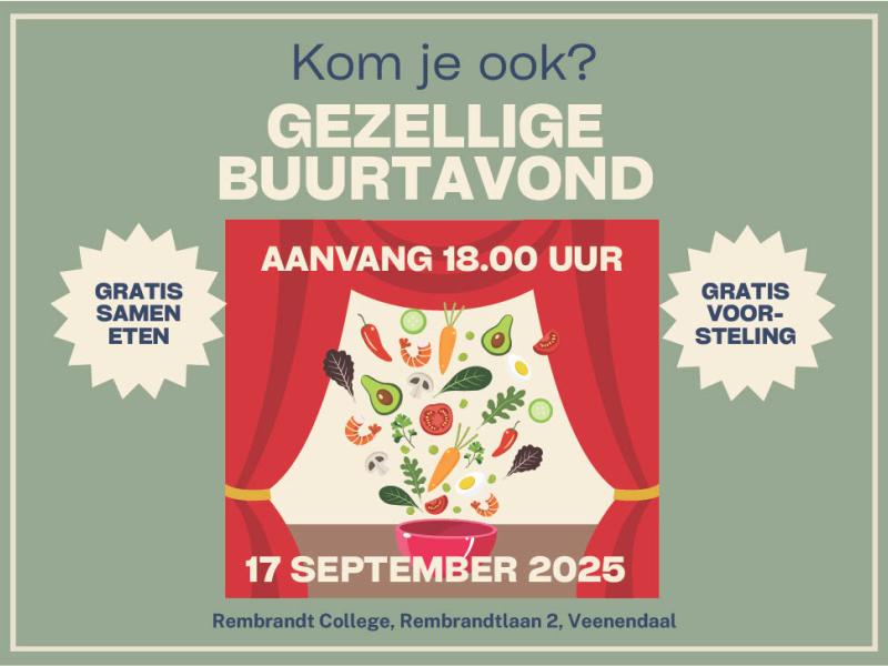 Gezellige buurtavond Franse Gat